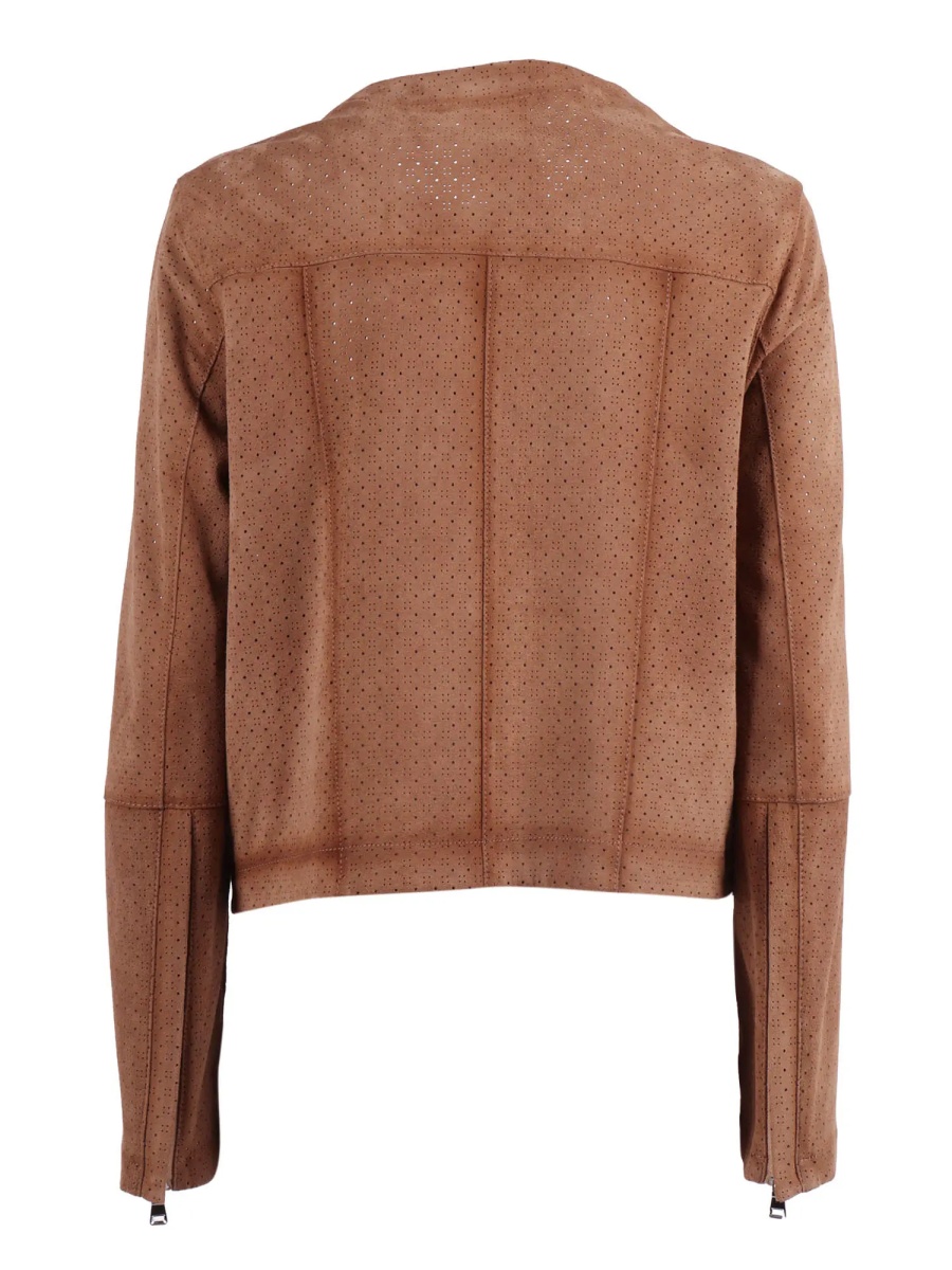 Geaca de Piele WOMAN GOAT SUEDE LEATHER JACKET - Img 2