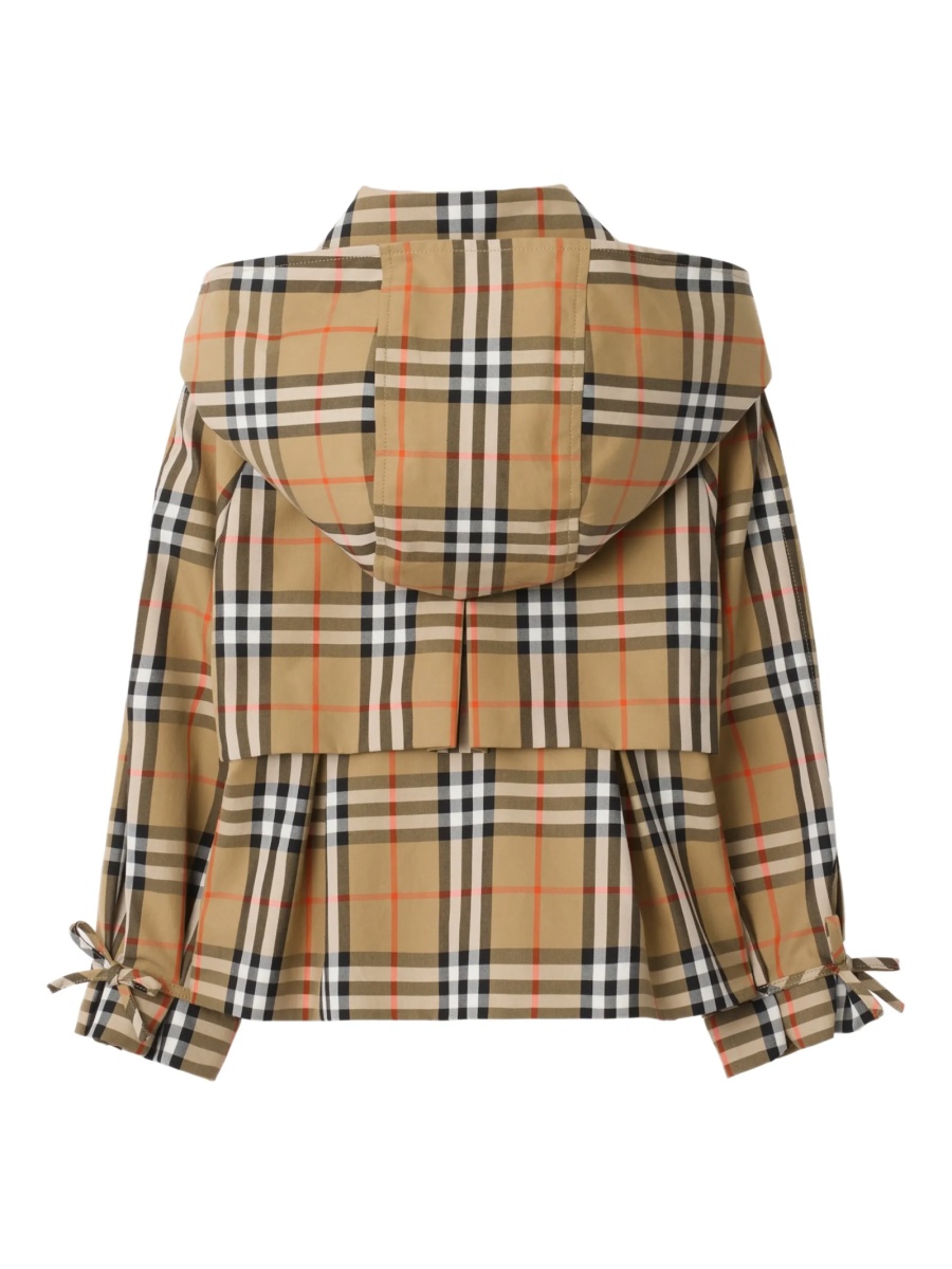 Geaca de ploaie Burberry neutra din bumbac - Img 2
