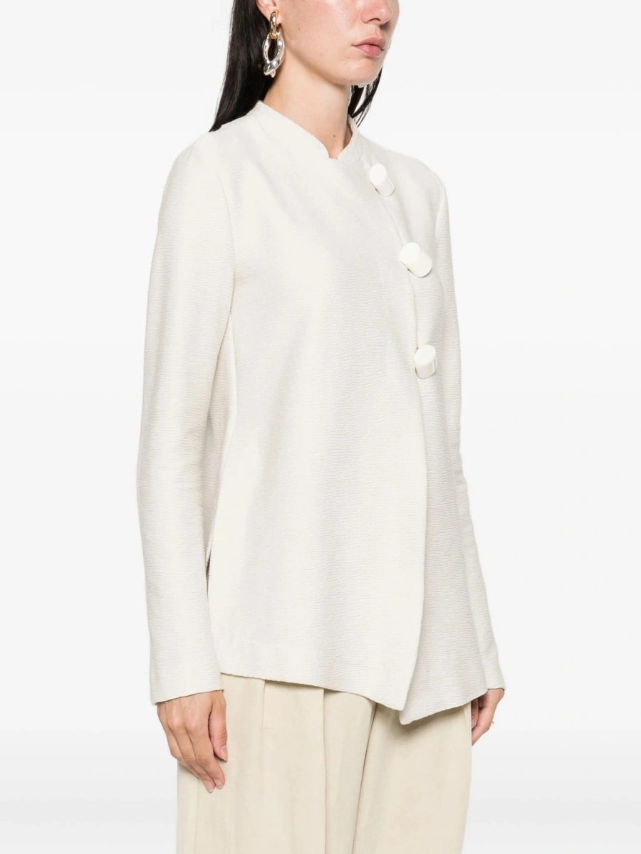Geaca Oversize Emporio Armani neutra - Img 3