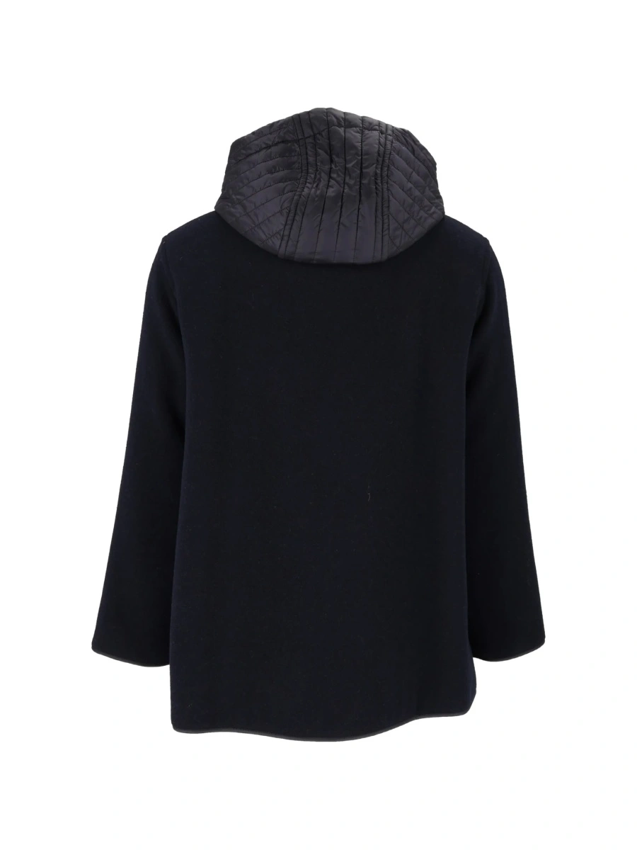 Geaca Oversize Fay albastra din polyester si poliamida - Img 3