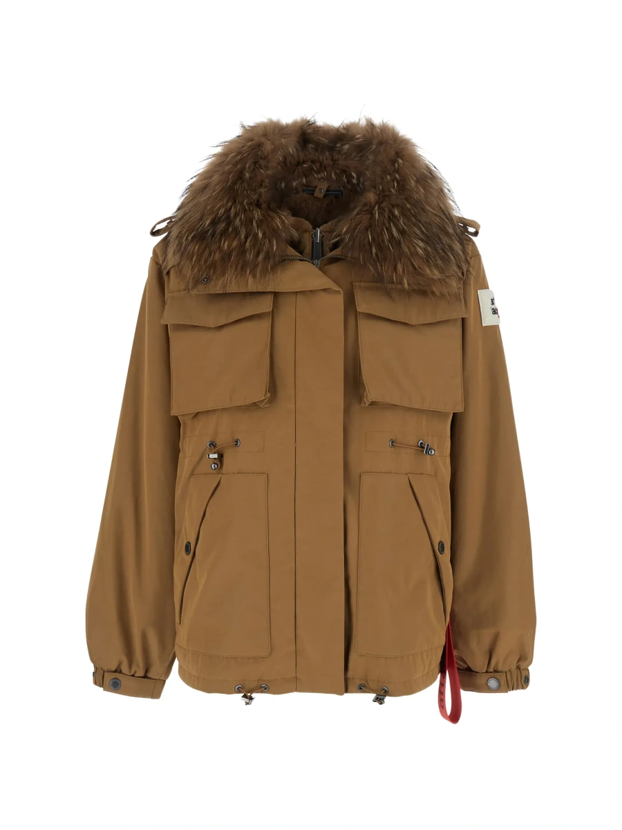 Geaca parka After Label bej - Img 8