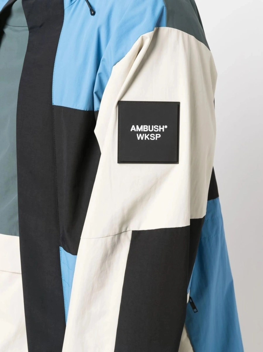 Geaca Parka AMBUSH neagra din poliamida - Img 5
