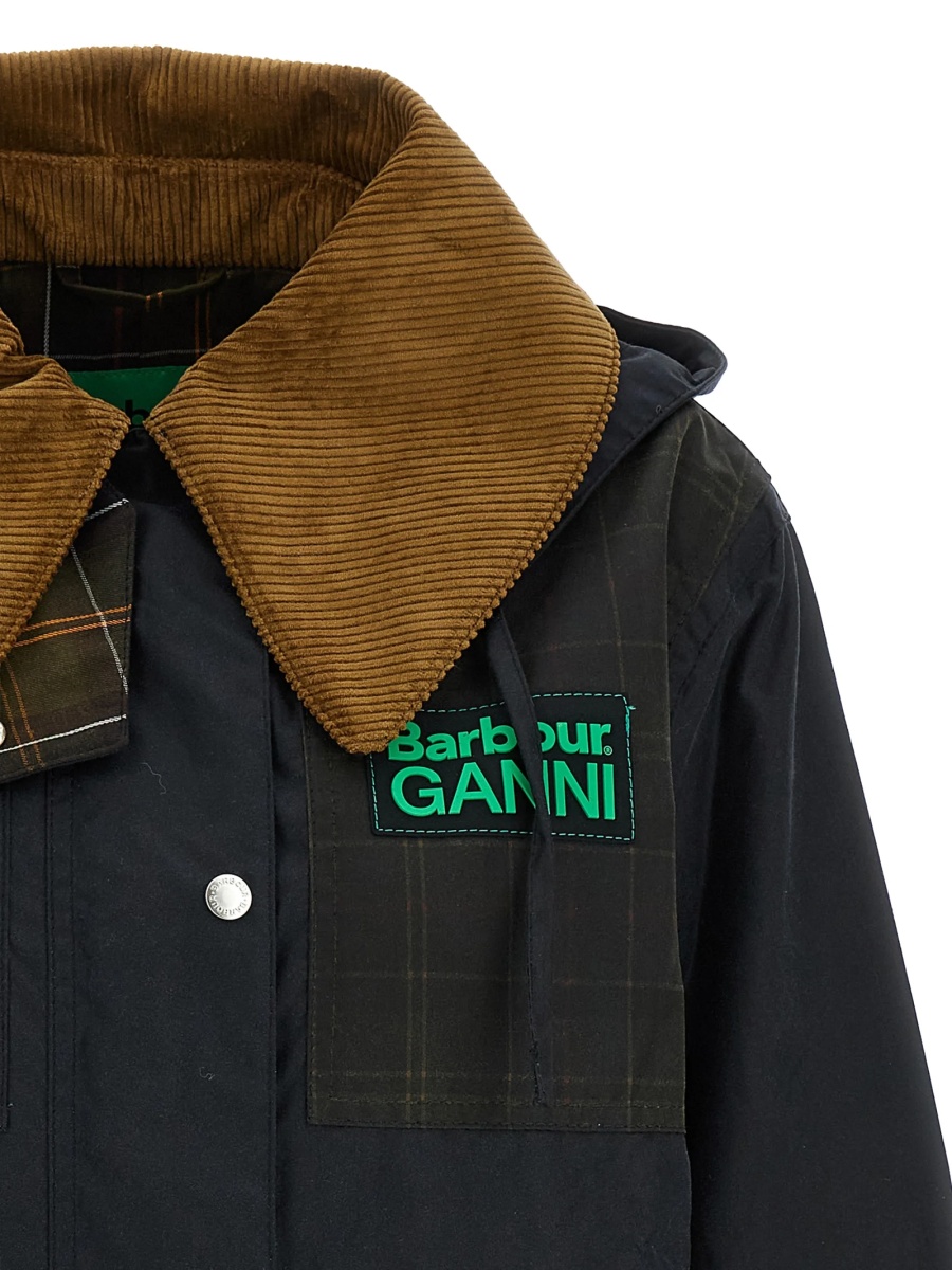 Geaca Parka Barbour albastra - Img 3