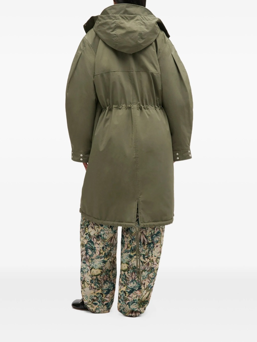 Geaca Parka Ganni verde - Img 3