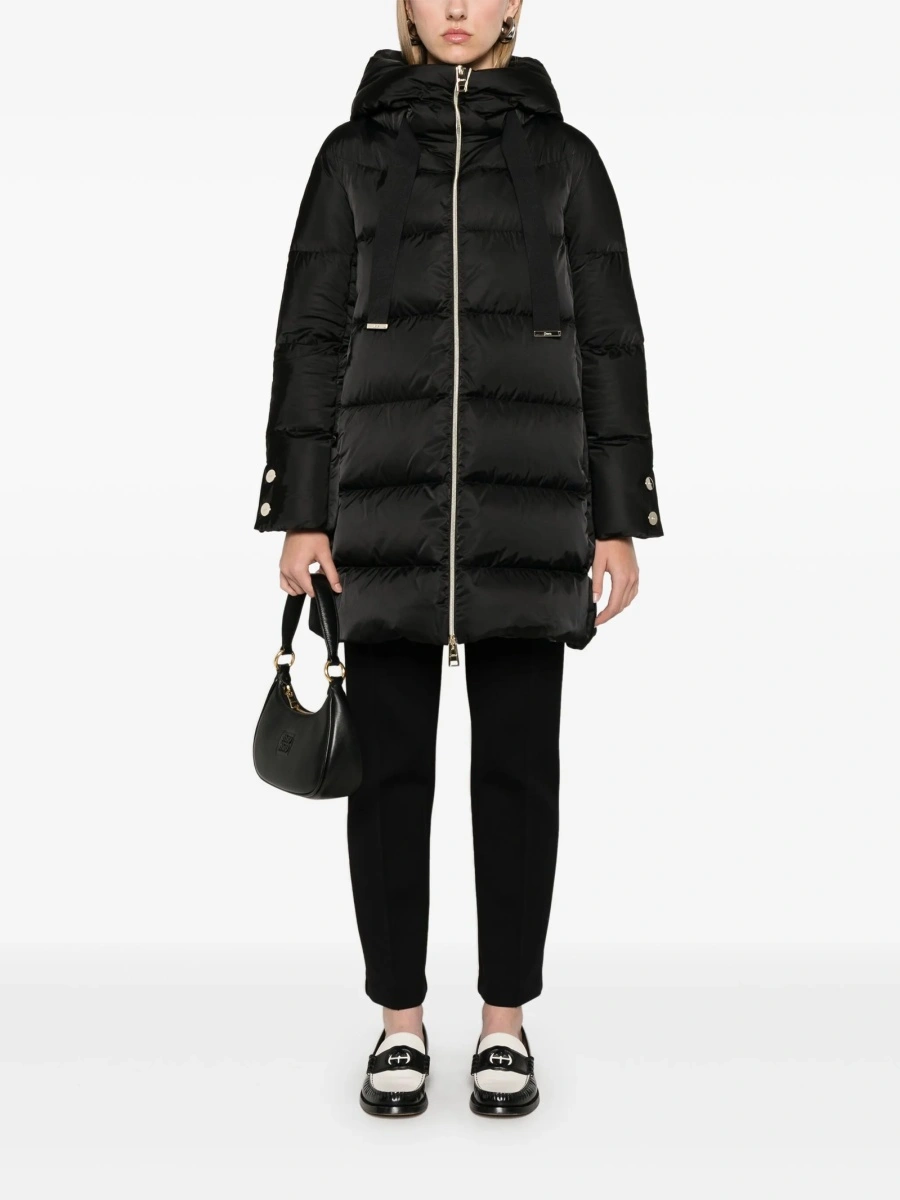 Geaca Parka Herno neagra din polyester - Img 2