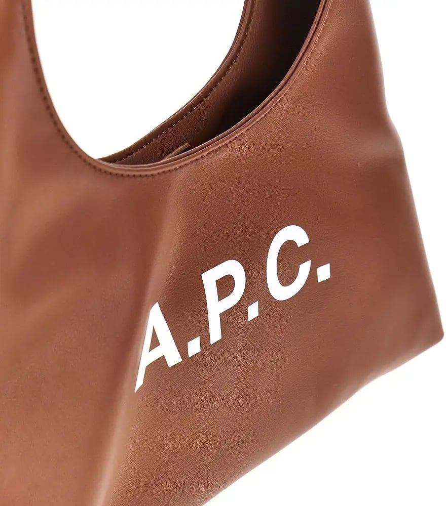 Geanta de mana A.P.C. Faux leather 'Ninon baby' tote bag - Img 4