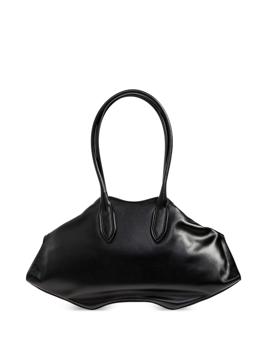 Geanta de mana Alexander McQueen neagra din piele - Img 3