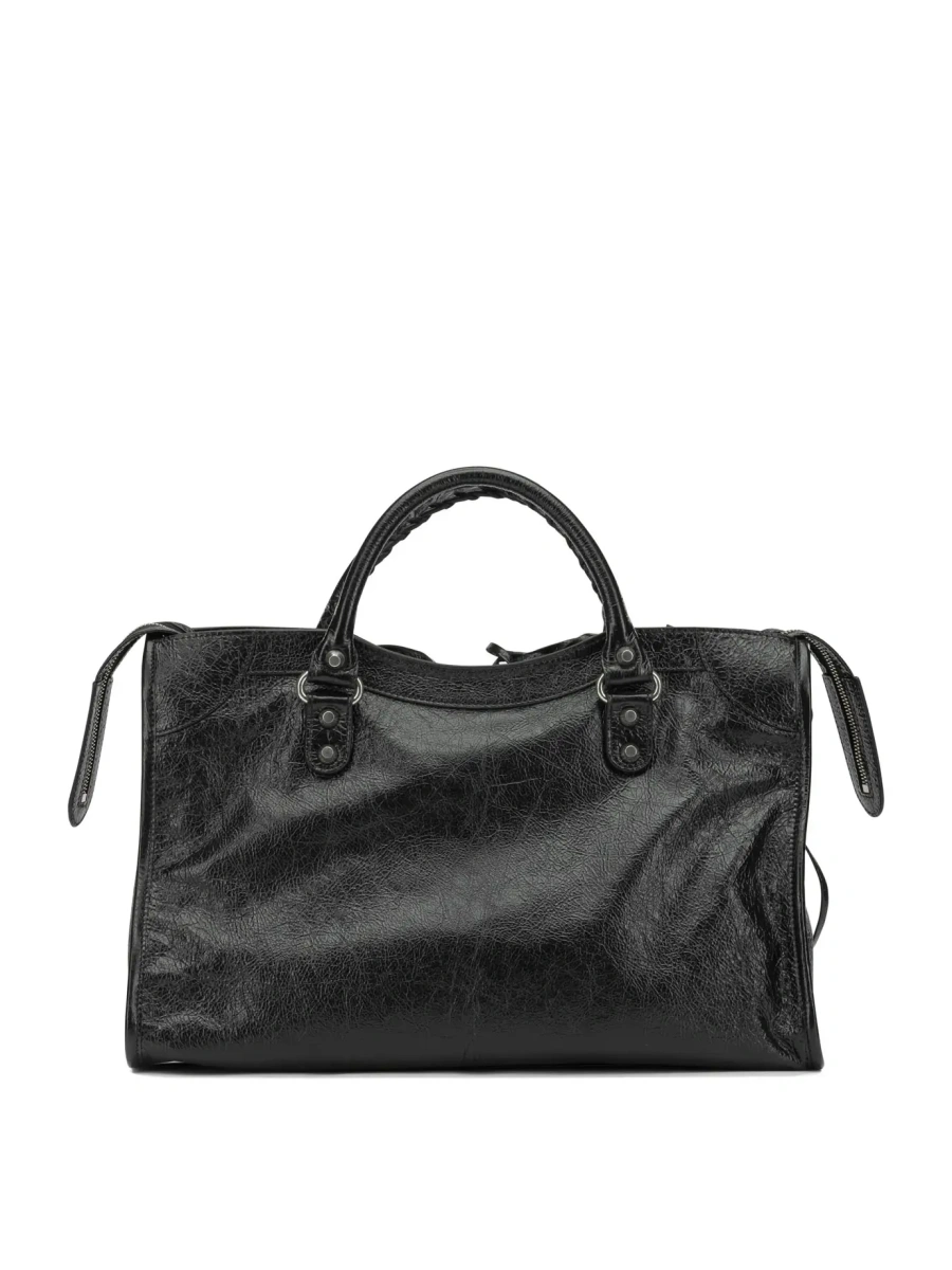 Geanta de mana Balenciaga 'City' neagra - Img 3