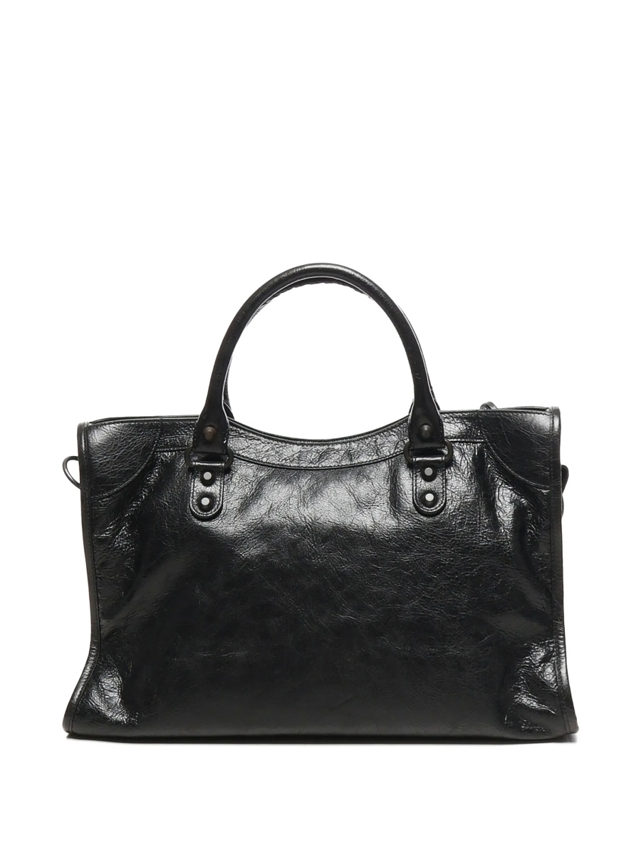 Geanta de mana Balenciaga neagra din piele - Img 2