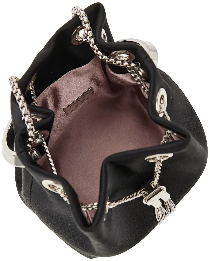Geanta de mana 'Bon Bon' satin mini bag - Img 3