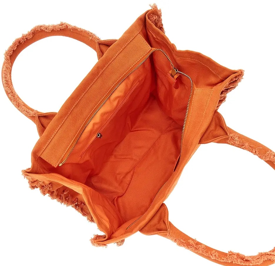 Geanta de mana Canvas medium 'Beach' shopping bag - Img 3