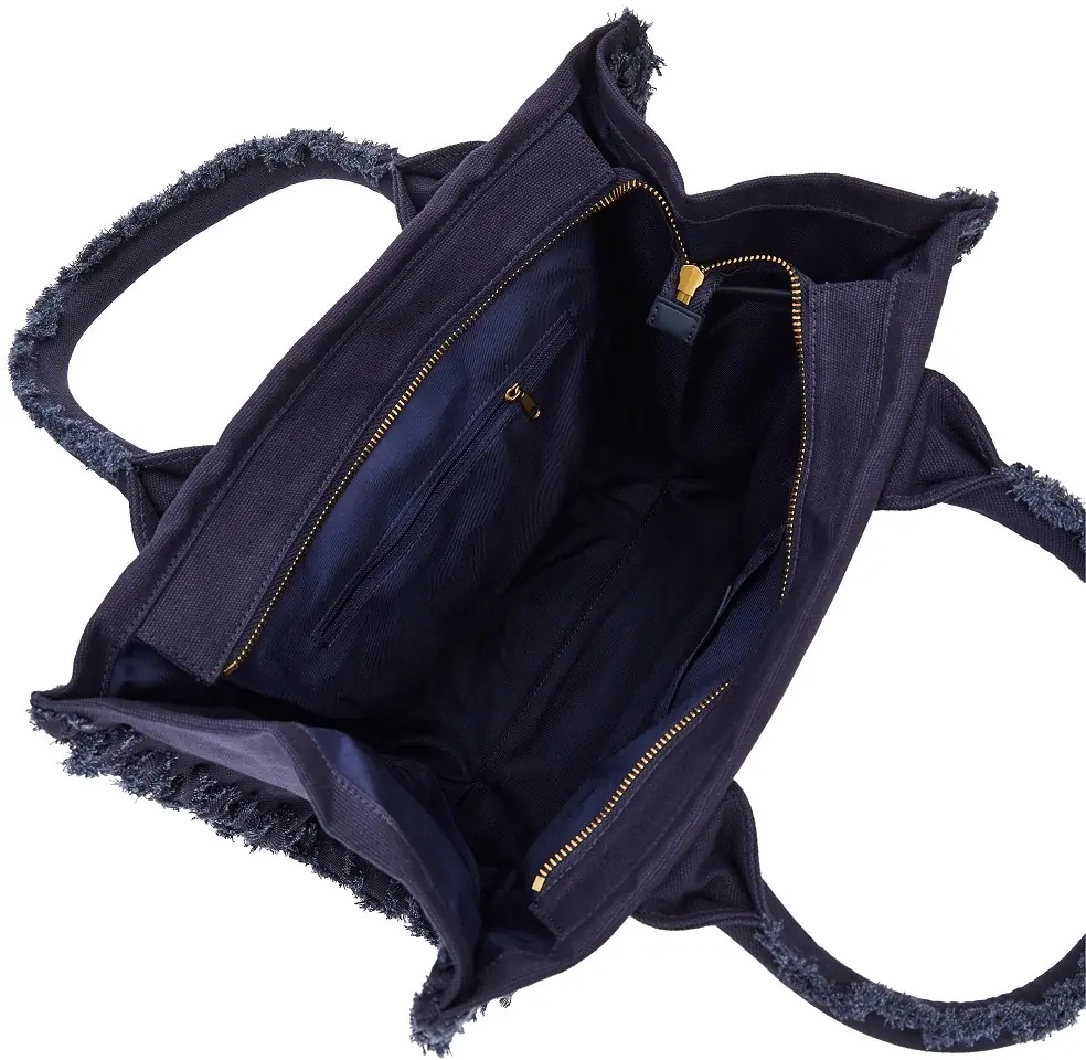 Geanta de mana Canvas medium 'Beach' shopping bag - Img 3