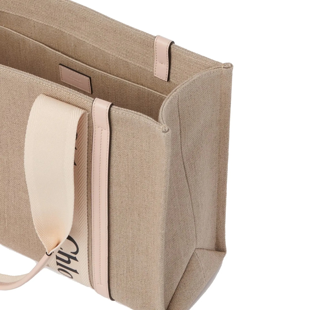 Geanta de mana Chloe Woody Medium Tote Bag - Img 3