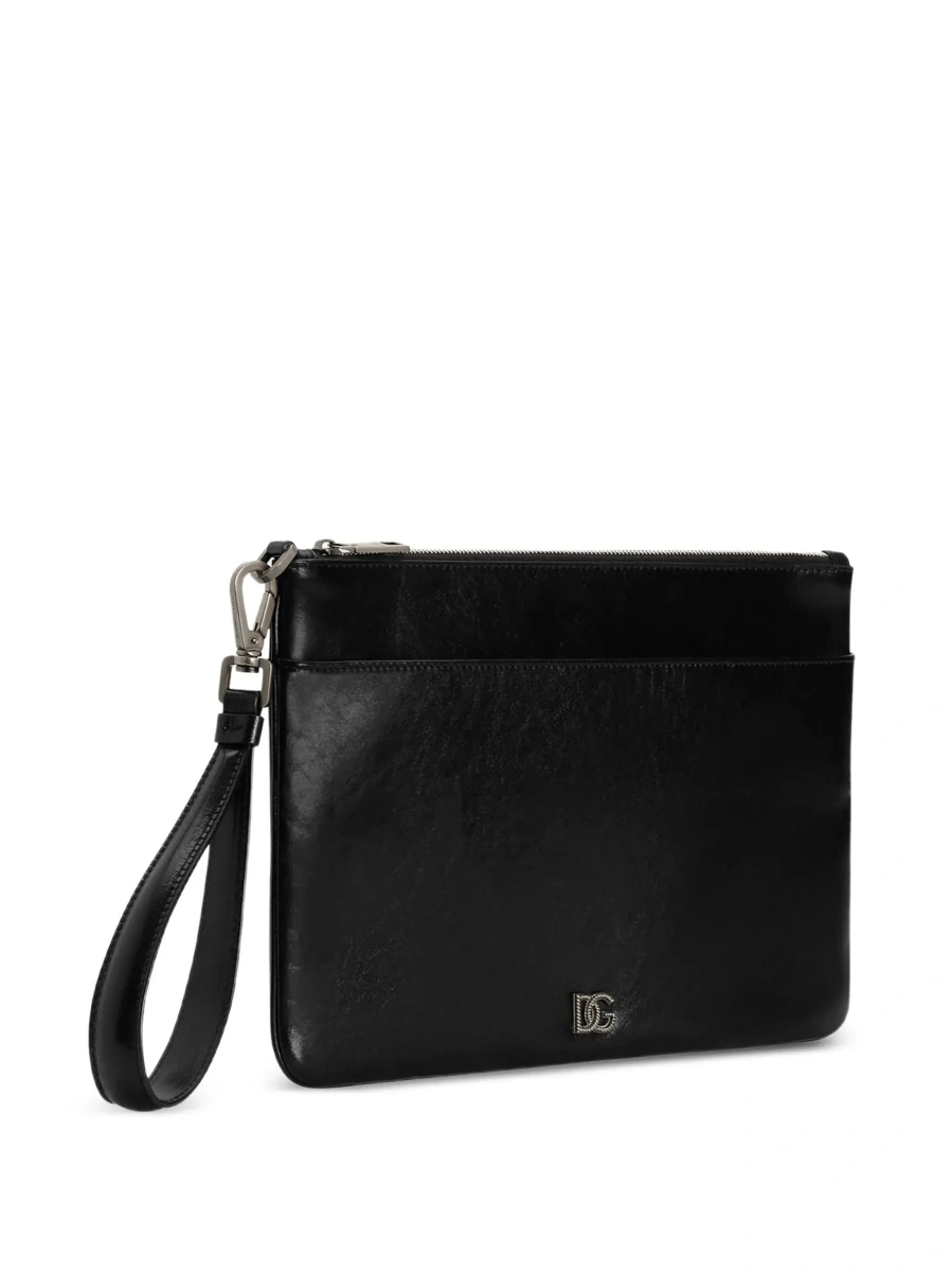 Geanta de mana Dolce &amp; Gabbana neagra din piele - Img 5