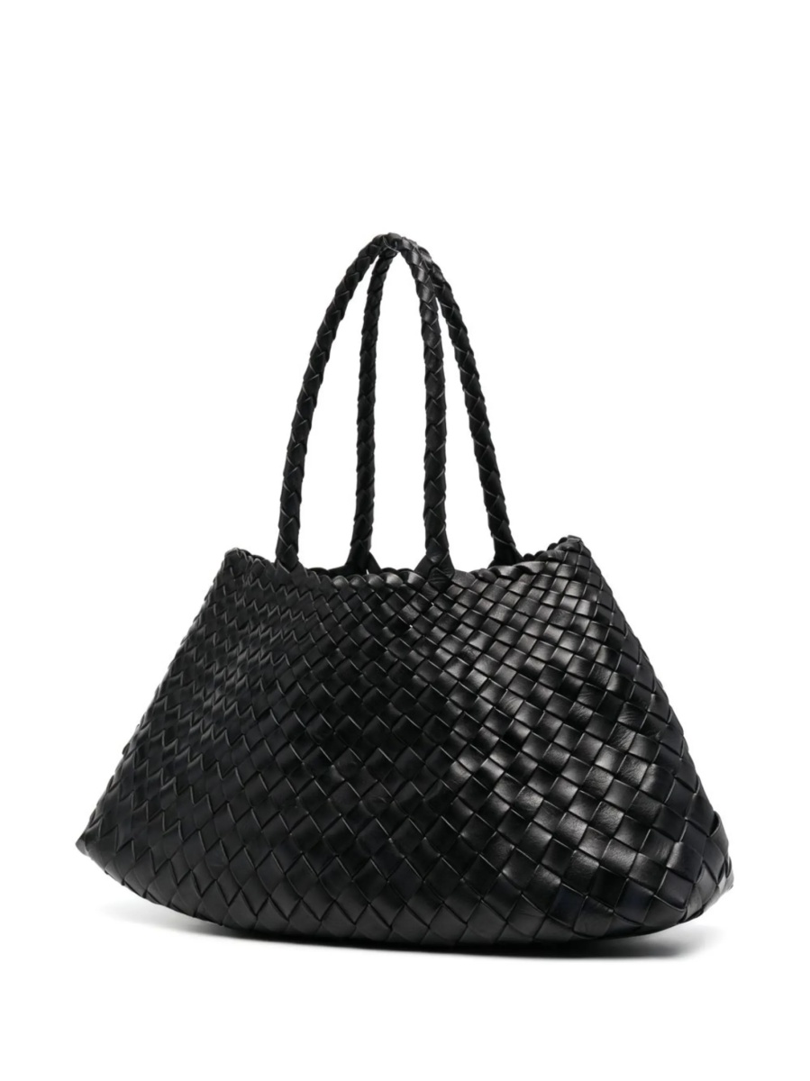 Geanta de mana DRAGON DIFFUSION neagra din piele - Img 3