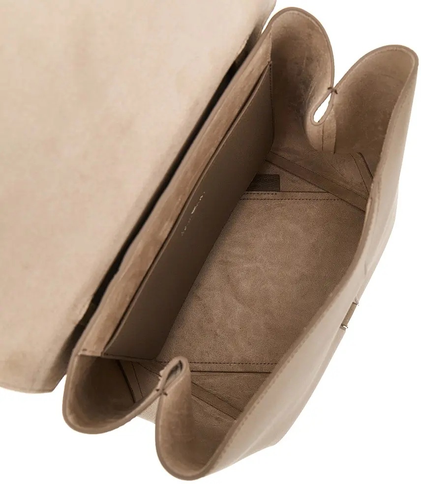 Geanta de mana 'Emporio Armani 1981' top-handle leather bag - Img 3
