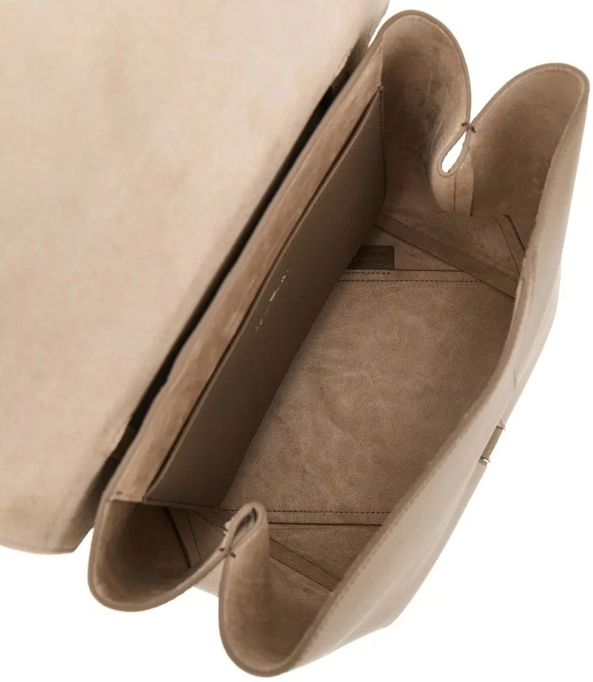 Geanta de mana 'Emporio Armani 1981' top-handle leather bag - Img 3