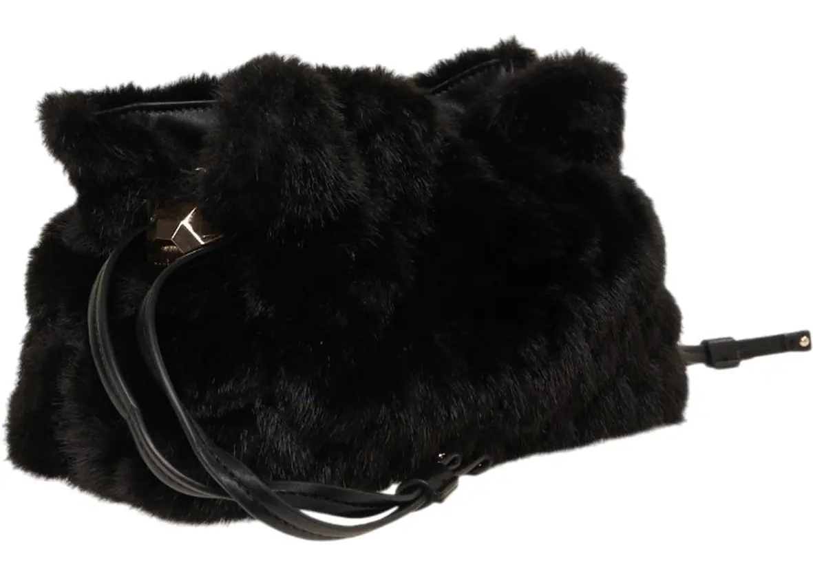 Geanta de mana Faux fur handbag - Img 4