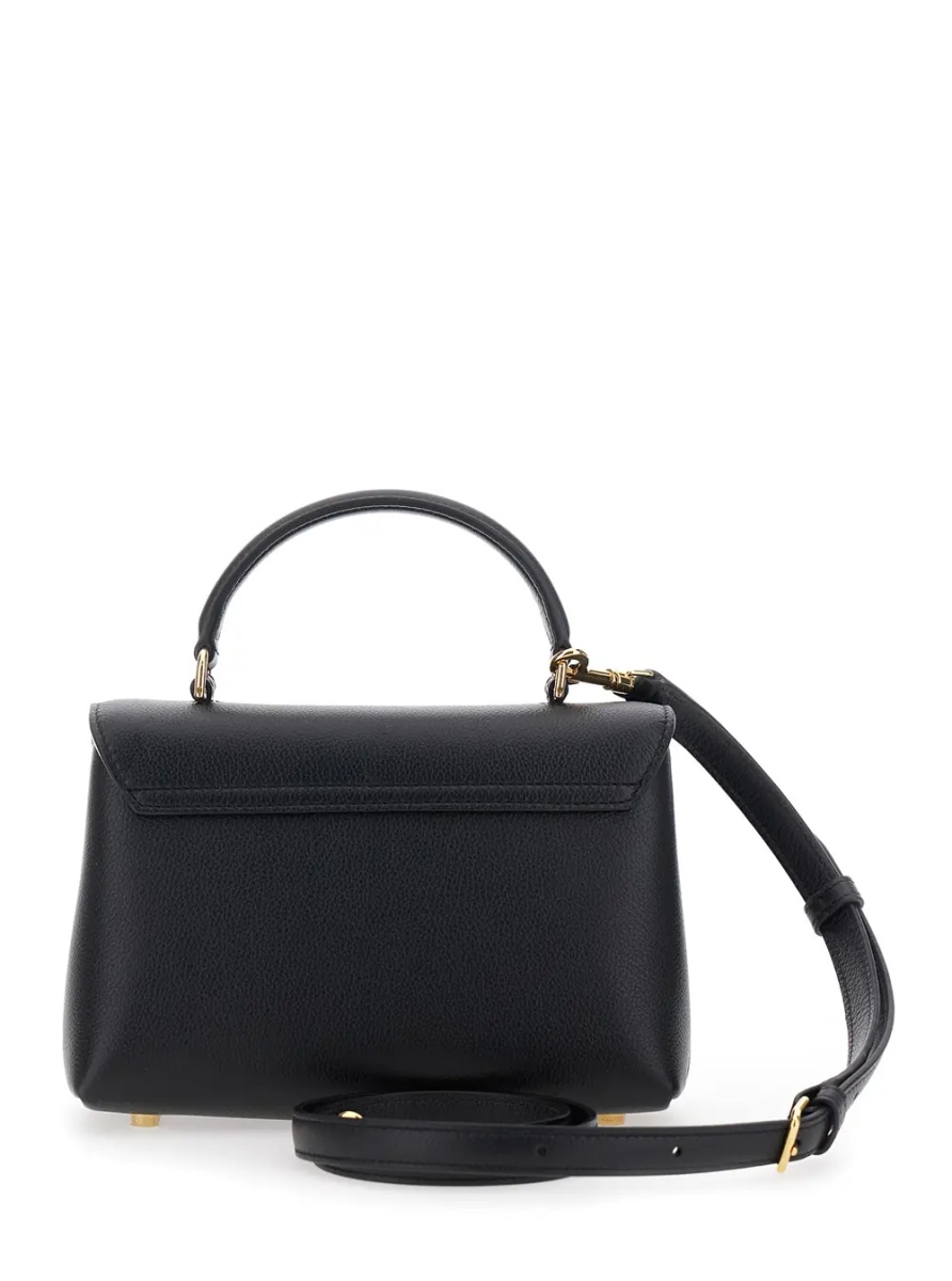 Geanta de mana Handbag 'Teen Nino' with Triomphe Plate on the Front in Black Leather for Women - Img 2
