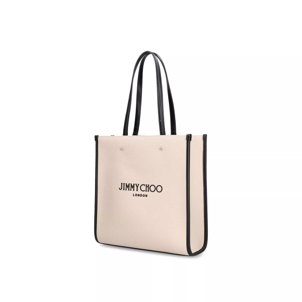 Geanta de mana Jimmy Choo Medium Logo Tote Bag - Img 2