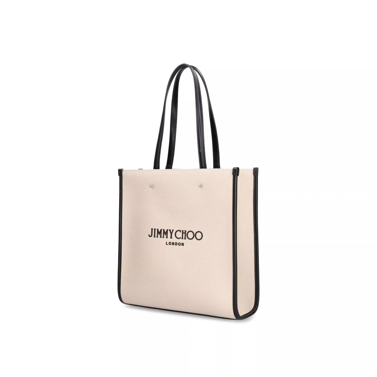 Geanta de mana Jimmy Choo Medium Logo Tote Bag - Img 2