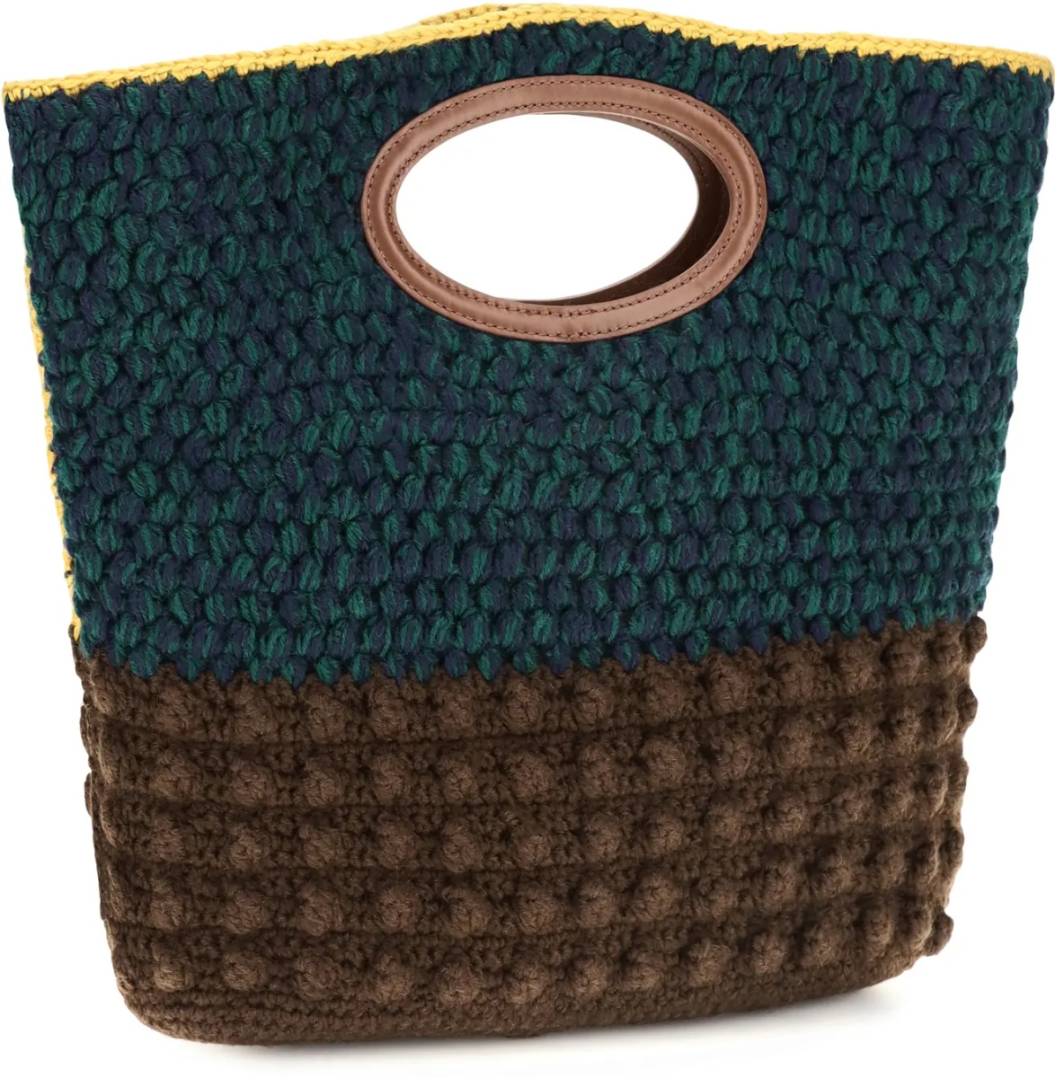 Geanta de mana Knotty Crochet wool Handbag - Img 3