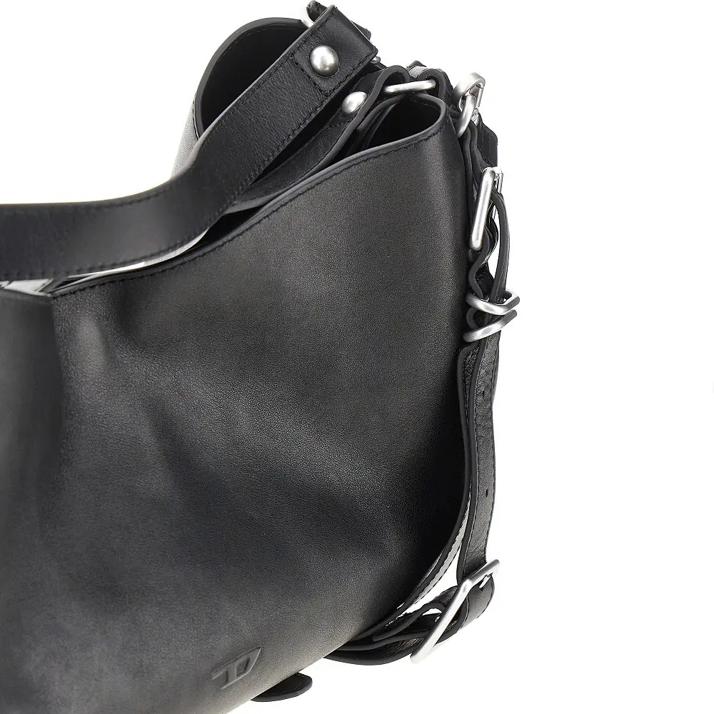 Geanta de mana Leather small 'D-One' bag - Img 4
