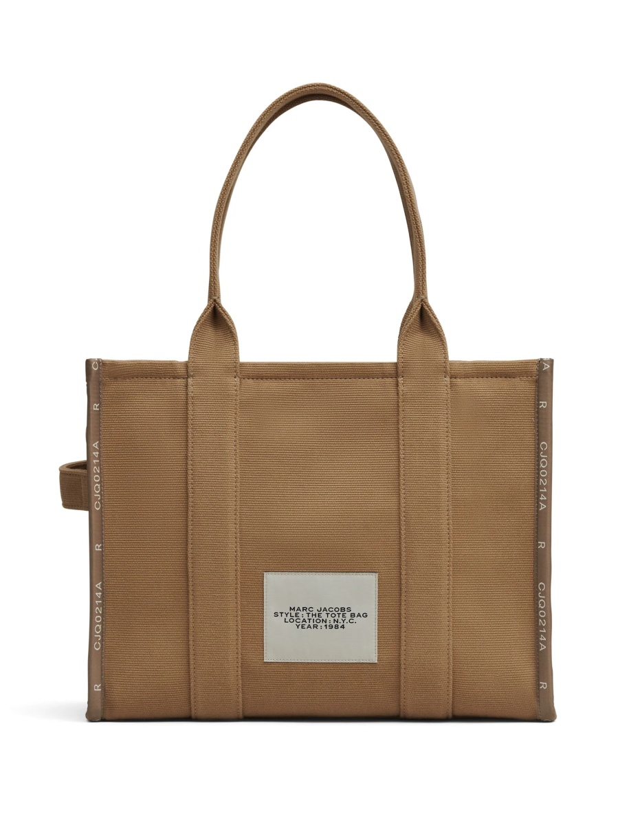 Geanta de mana Marc Jacobs maro din bumbac si polyester - Img 4