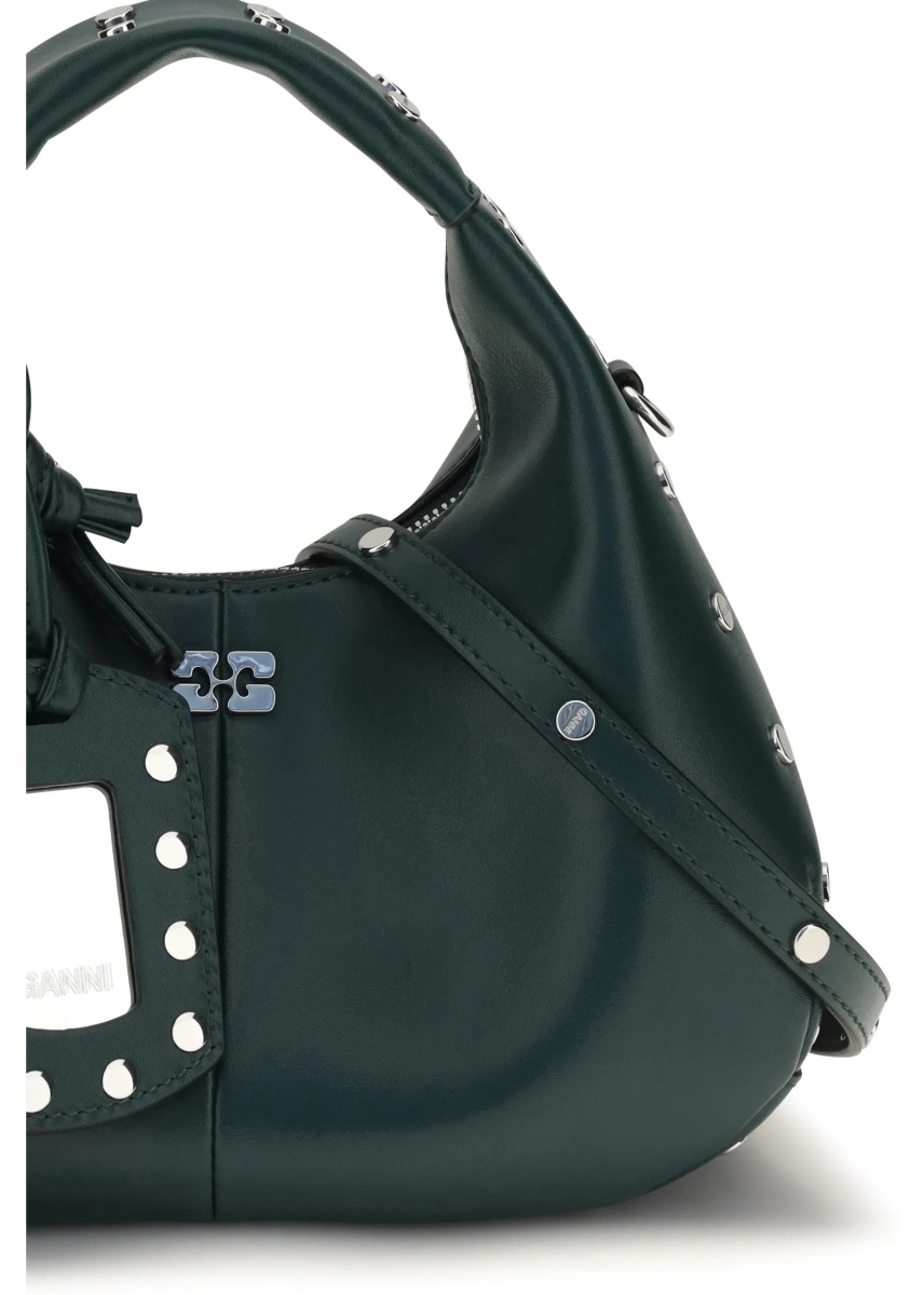 Geanta de mana Mini studded Hobo Handbag - Img 4