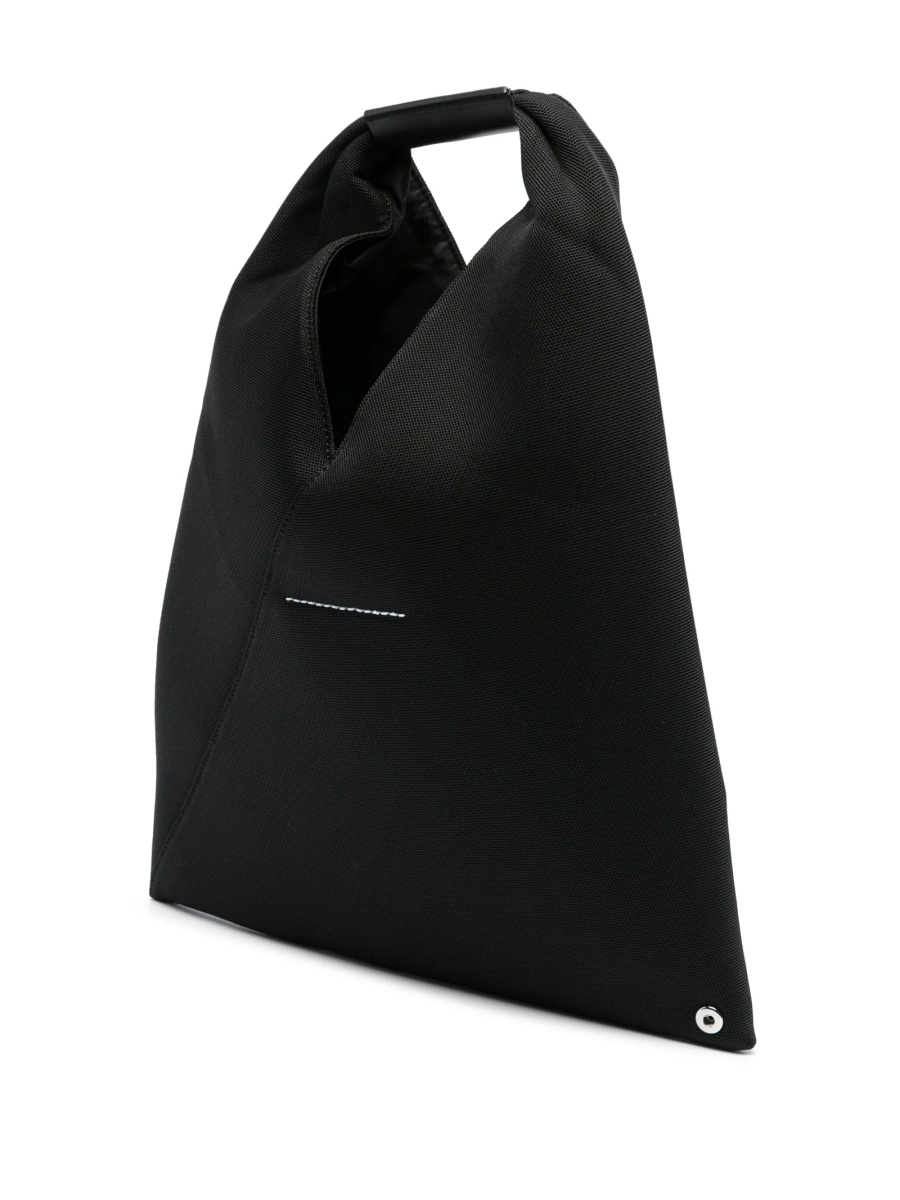 Geanta de mana MM6 Maison Margiela neagra din polyester - Img 3