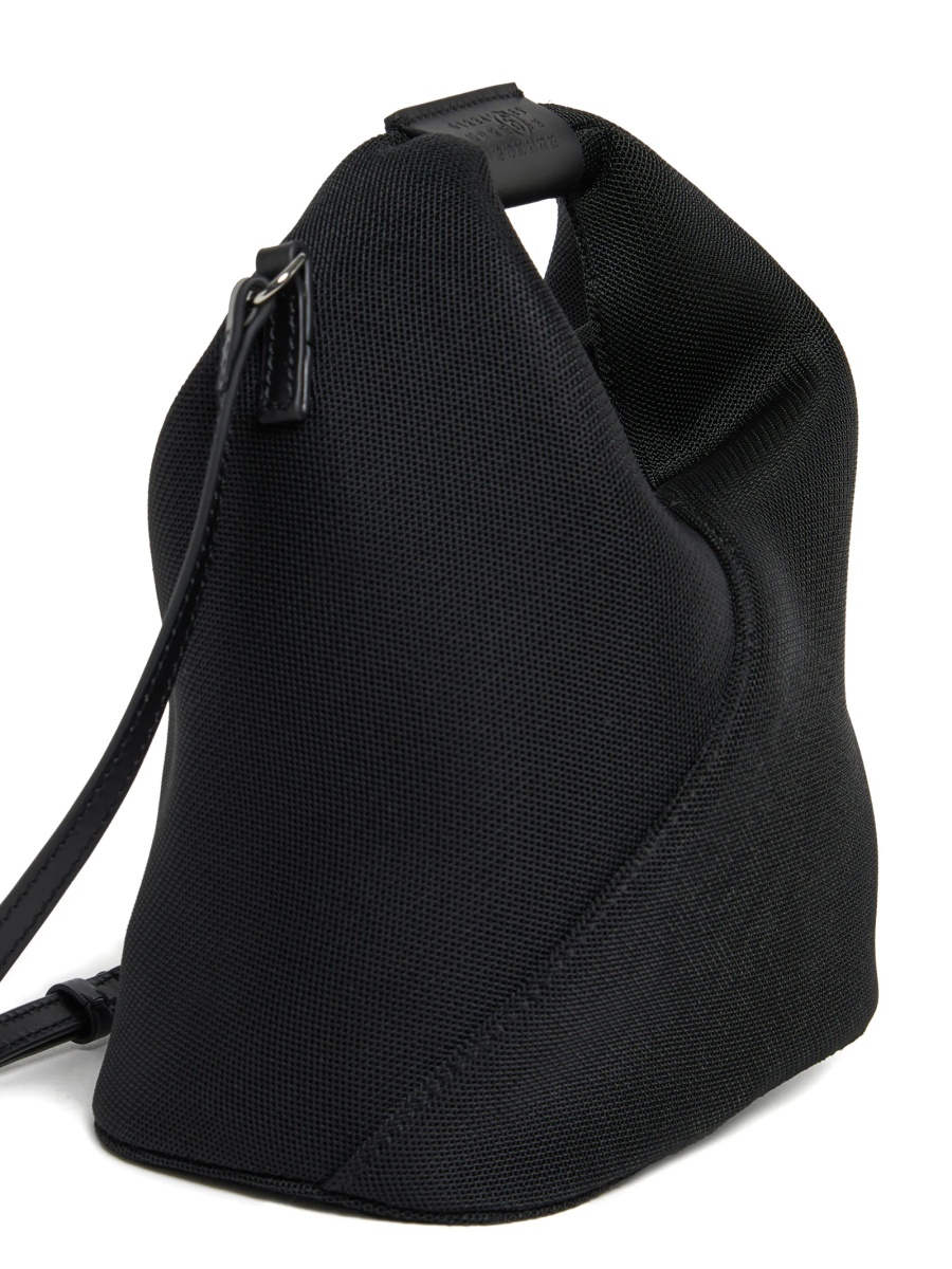 Geanta de mana MM6 Maison Margiela neagra - Img 2
