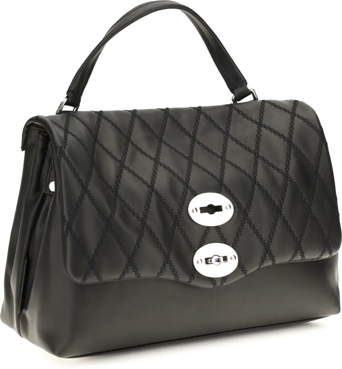 Geanta de mana Postina Tramè leather Top Handle Bag - Img 2