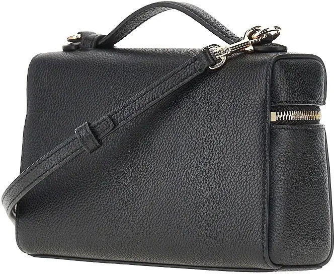 Geanta de mana 'Romy Slim' grained leather bag - Img 2