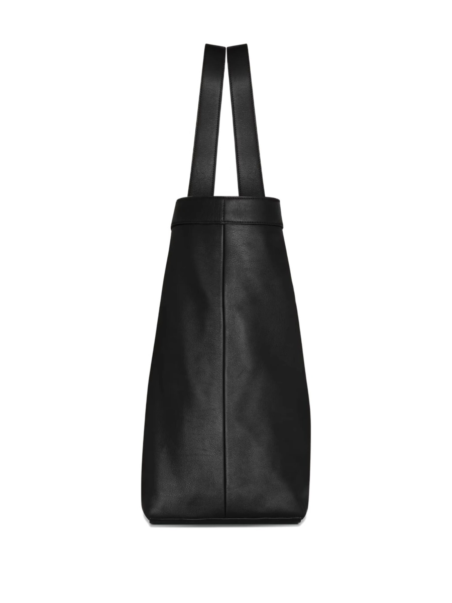 Geanta de mana Saint Laurent neagra din piele - Img 3