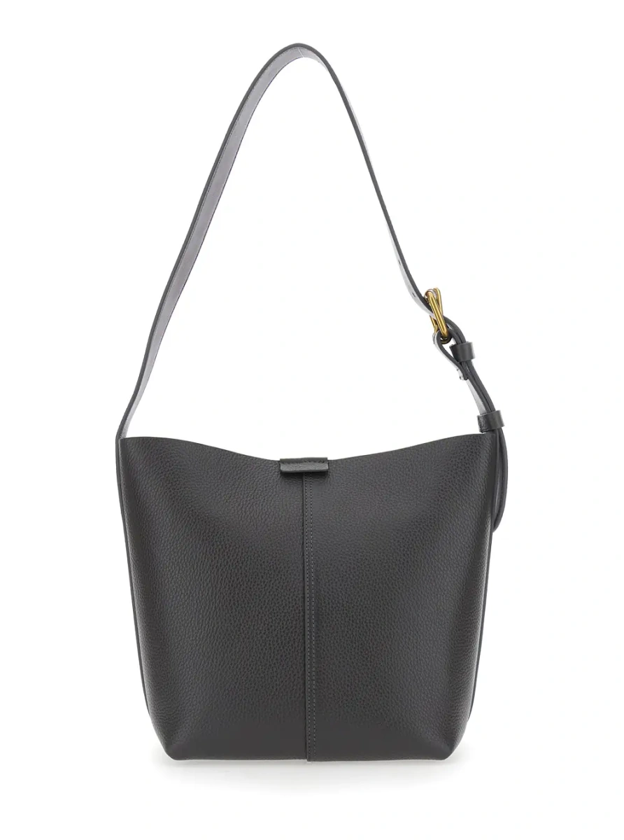 Geanta de mana SAUDADE MINI Bag in brown leather unisex - Img 2