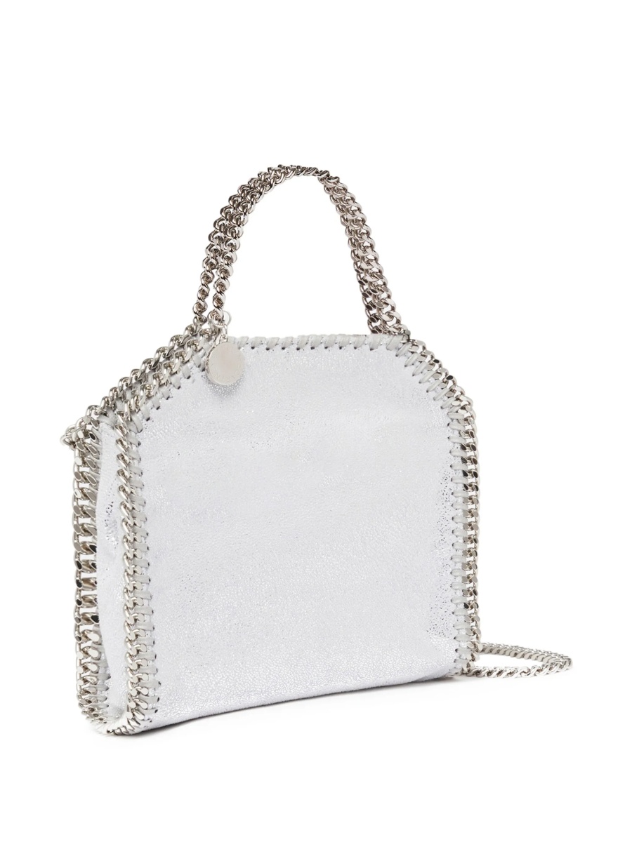 Geanta de mana Stella McCartney falabella argintie - Img 3