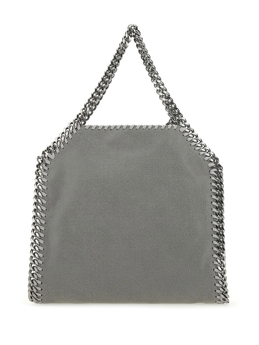 Geanta de mana Stella McCartney falabella gri din poliester reciclat si polyester - Img 2
