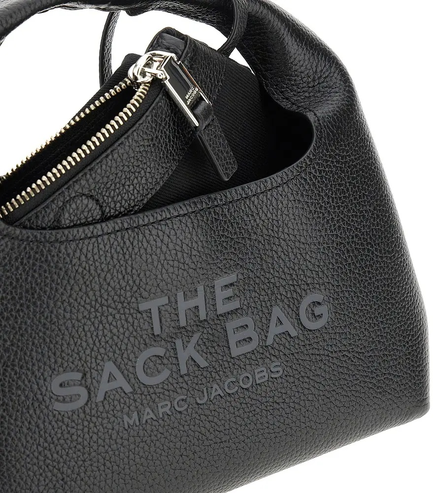 Geanta de mana 'The Cheetah Mini Sack' leather bag - Img 4