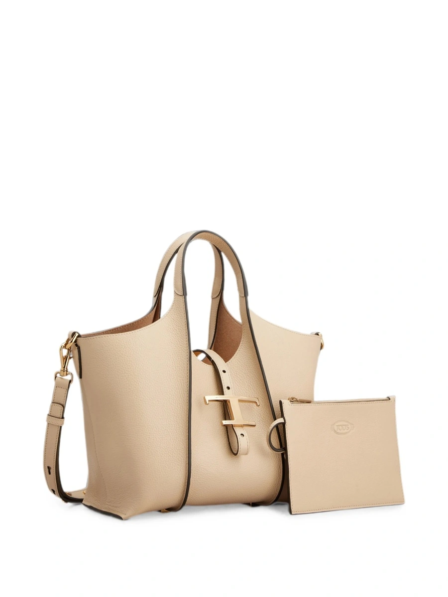 Geanta de mana TOD'S neutra din piele - Img 3