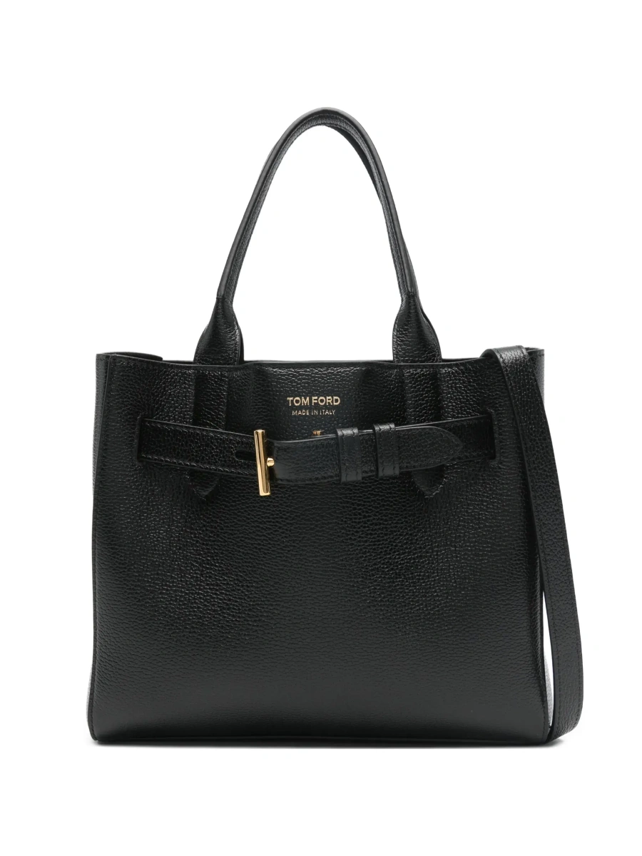 Geanta de mana Tom Ford neagra din piele 'Audrey Piccola' - Img 8