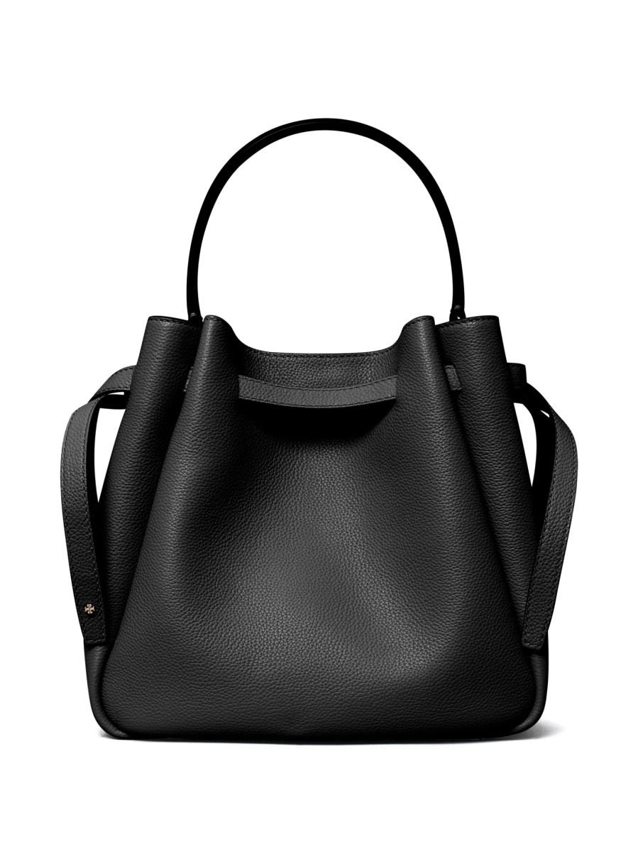 Geanta de mana Tory Burch neagra din piele - Img 4