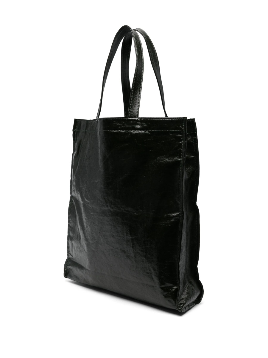 Geanta de mana UMA WANG verde din material textil - Img 3