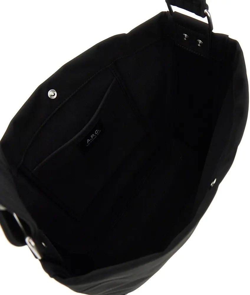 Geanta de umar A.P.C. Water-repellent canvas small 'Journal' bag - Img 3