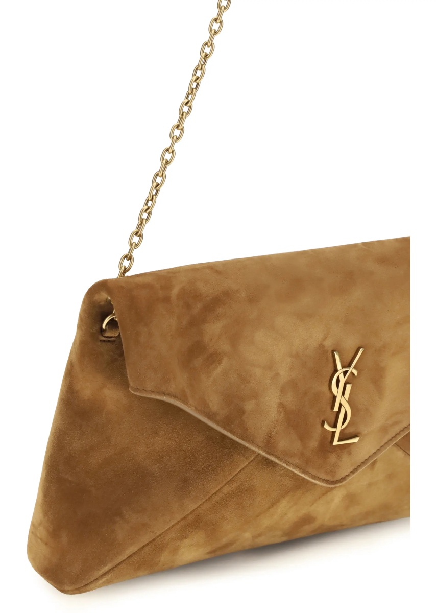 Geanta de umar Cassandre suede Shoulder Bag - Img 4