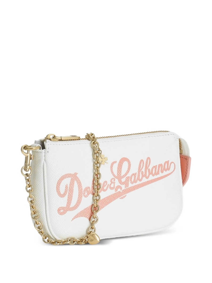 Geanta de umar Dolce &amp; Gabbana alba din piele - Img 4