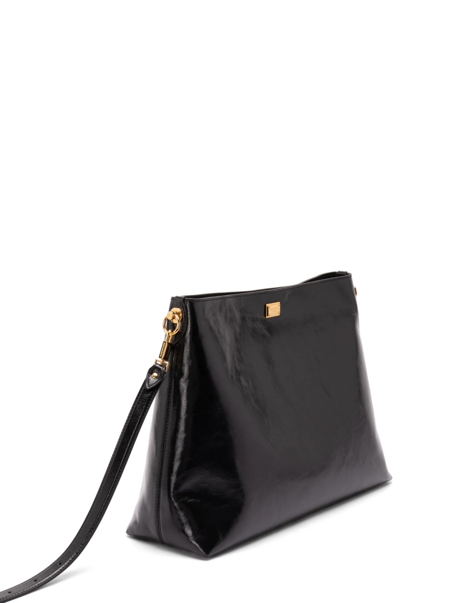 Geanta de umar Dolce &amp; Gabbana neagra din piele - Img 3