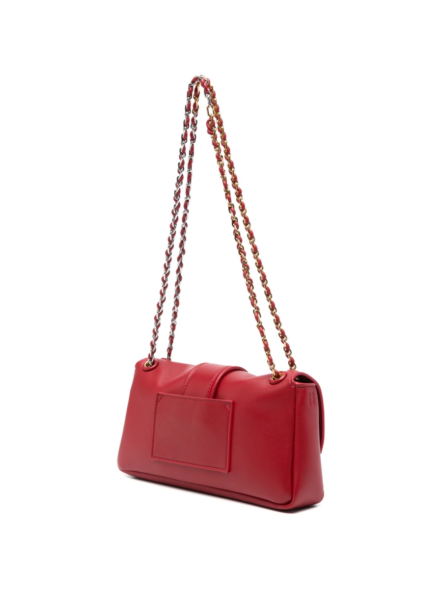 Geanta de umar JACQUEMUS Bambino rosie din piele - Img 3