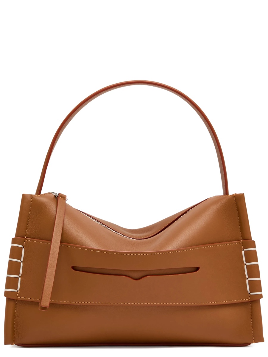 Geanta de umar JW Anderson maro din piele - Img 2