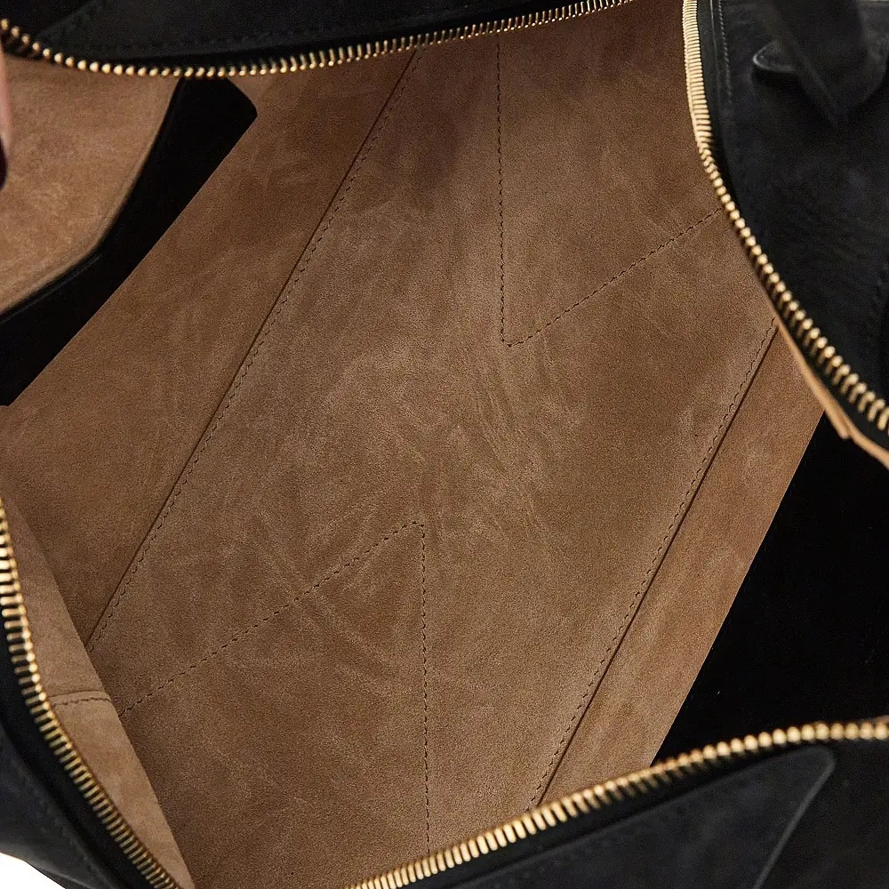 Geanta de umar 'Le Bouledogue' nubuck bag - Img 3