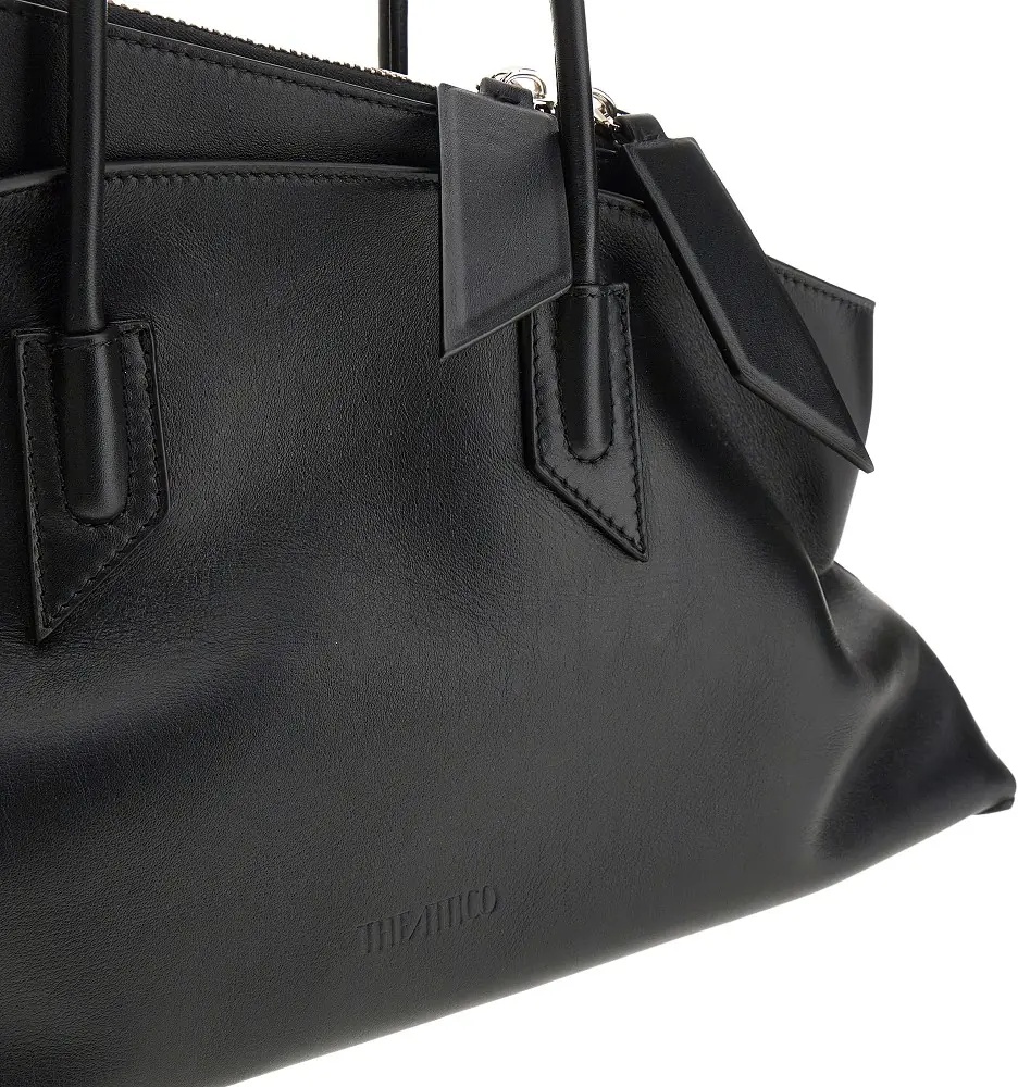 Geanta de umar Leather medium 'La Passeggiata' bag - Img 4